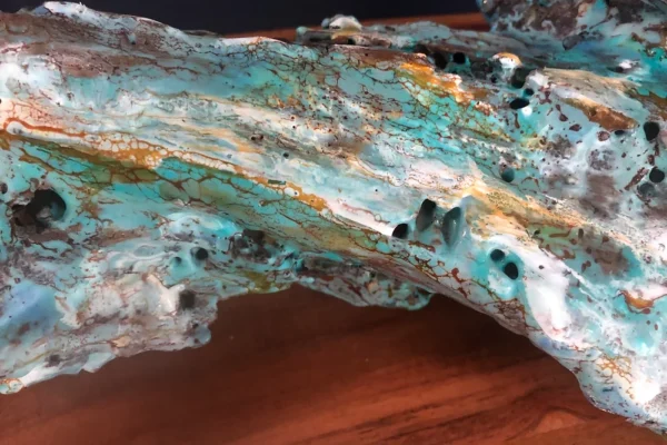 Encaustic wax aged driftwood - Image 3